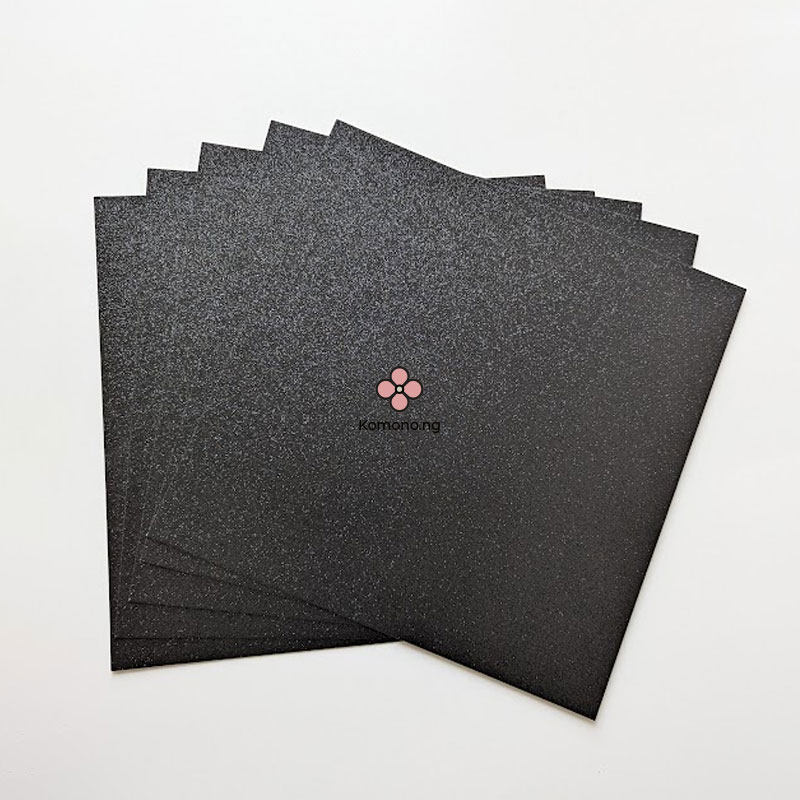 Glitter Cardstock 12x12in 300gsm