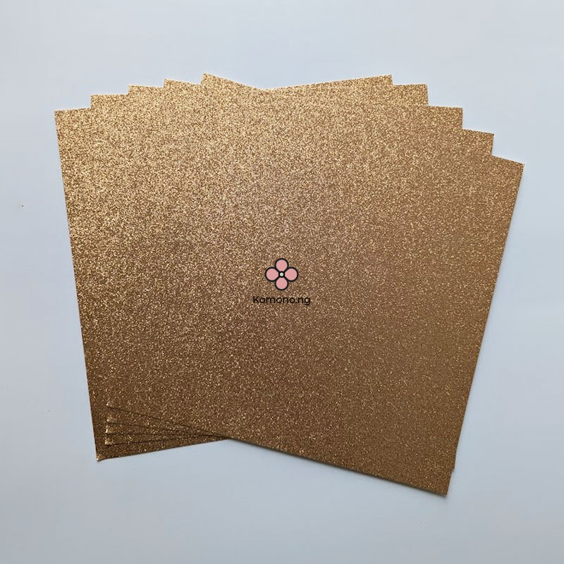 Glitter Cardstock 12x12in 300gsm