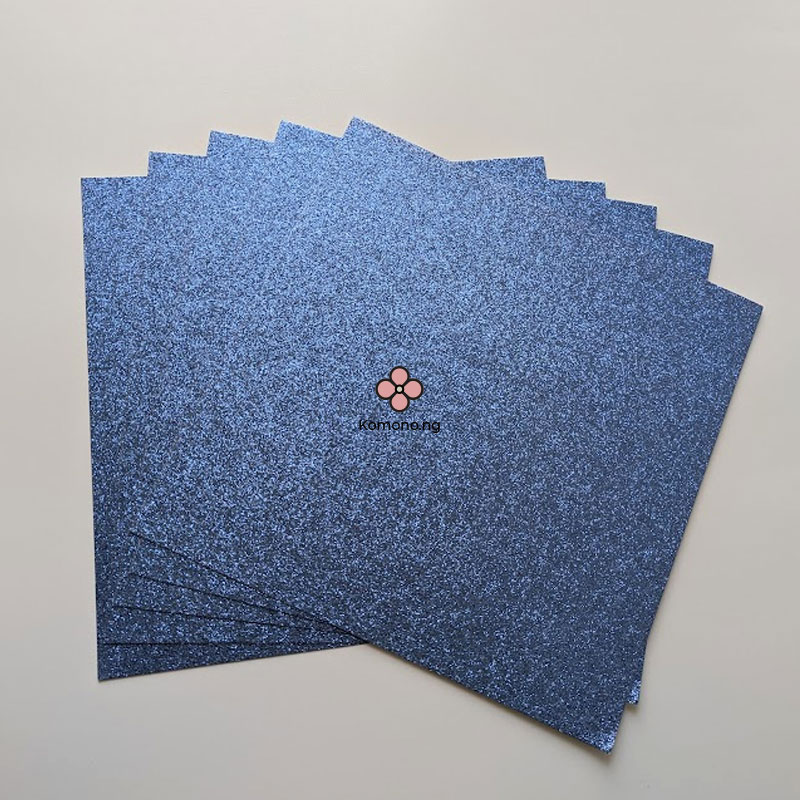 Glitter Cardstock 12x12in 300gsm