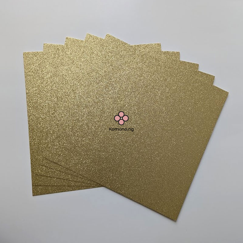 Glitter Cardstock 12x12in 300gsm