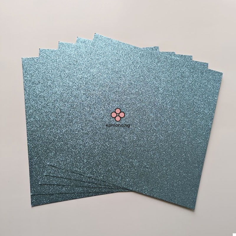 Glitter Cardstock 12x12in 300gsm