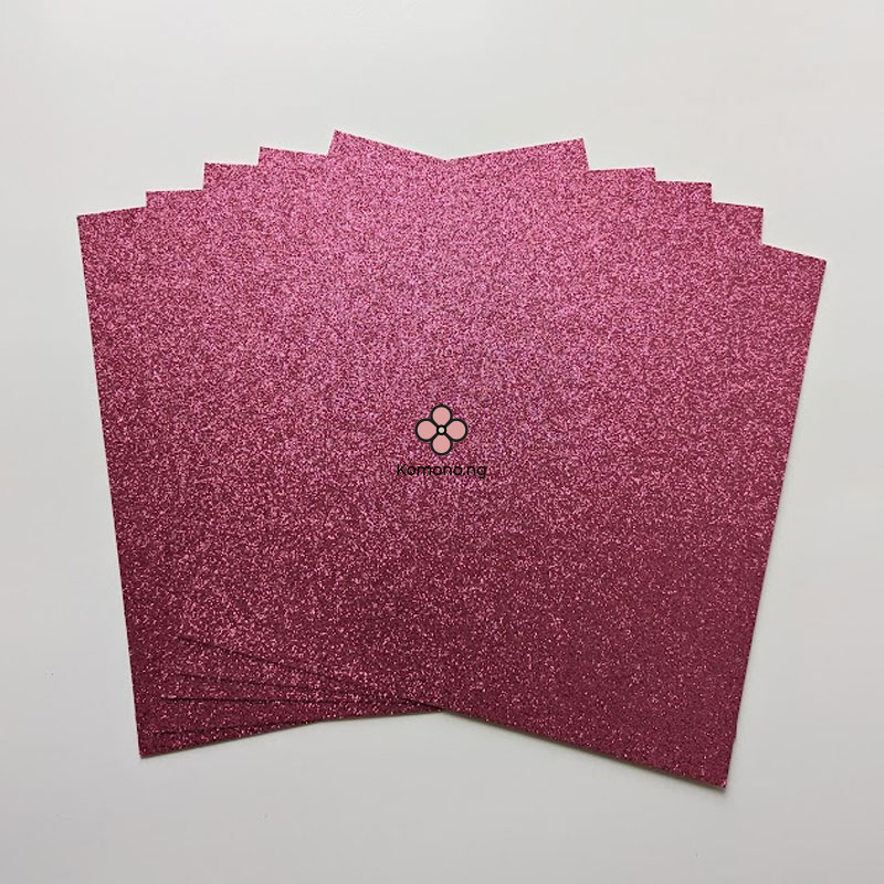 Glitter Cardstock 12x12in 300gsm
