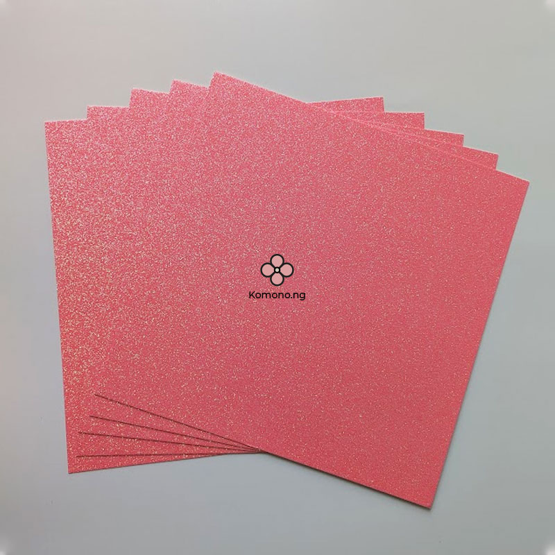 Glitter Cardstock 12x12in 300gsm