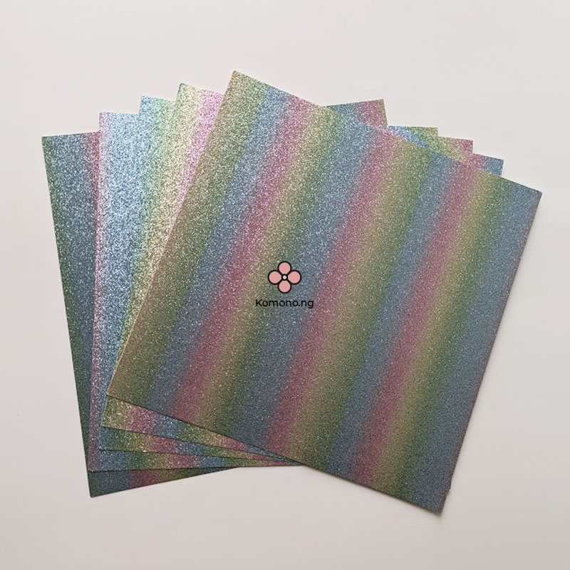 Glitter Cardstock 12x12in 300gsm