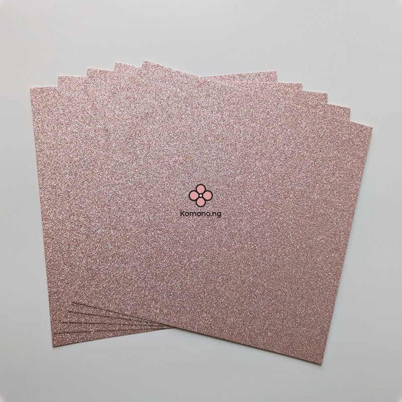 Glitter Cardstock 12x12in 300gsm