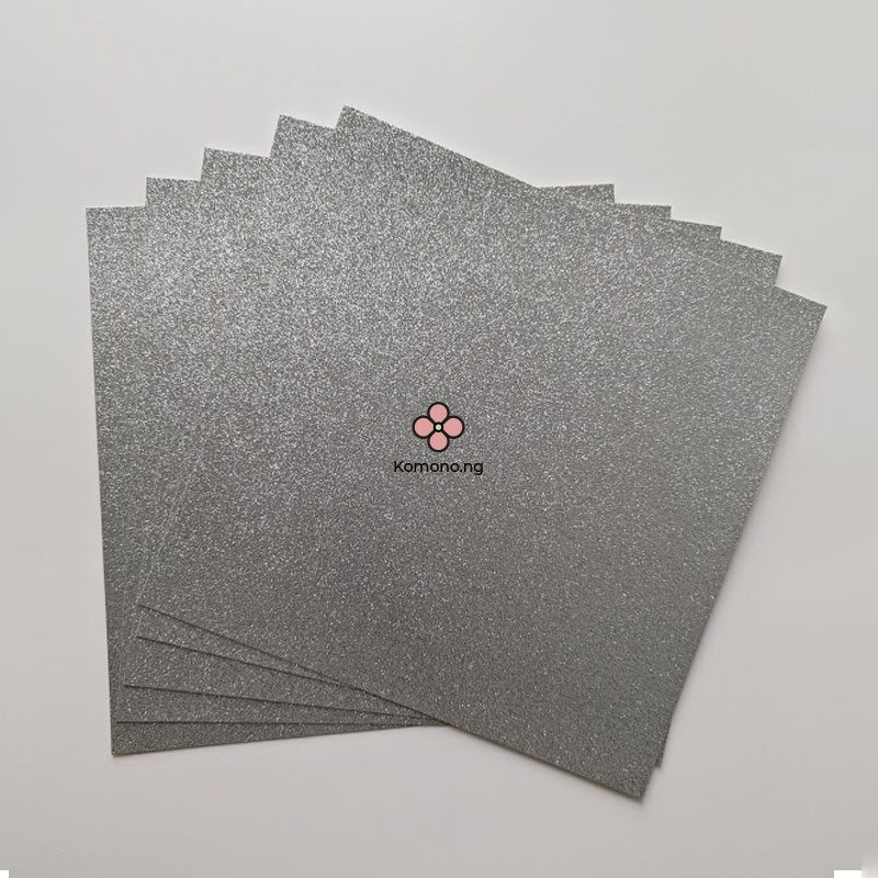 Glitter Cardstock 12x12in 300gsm