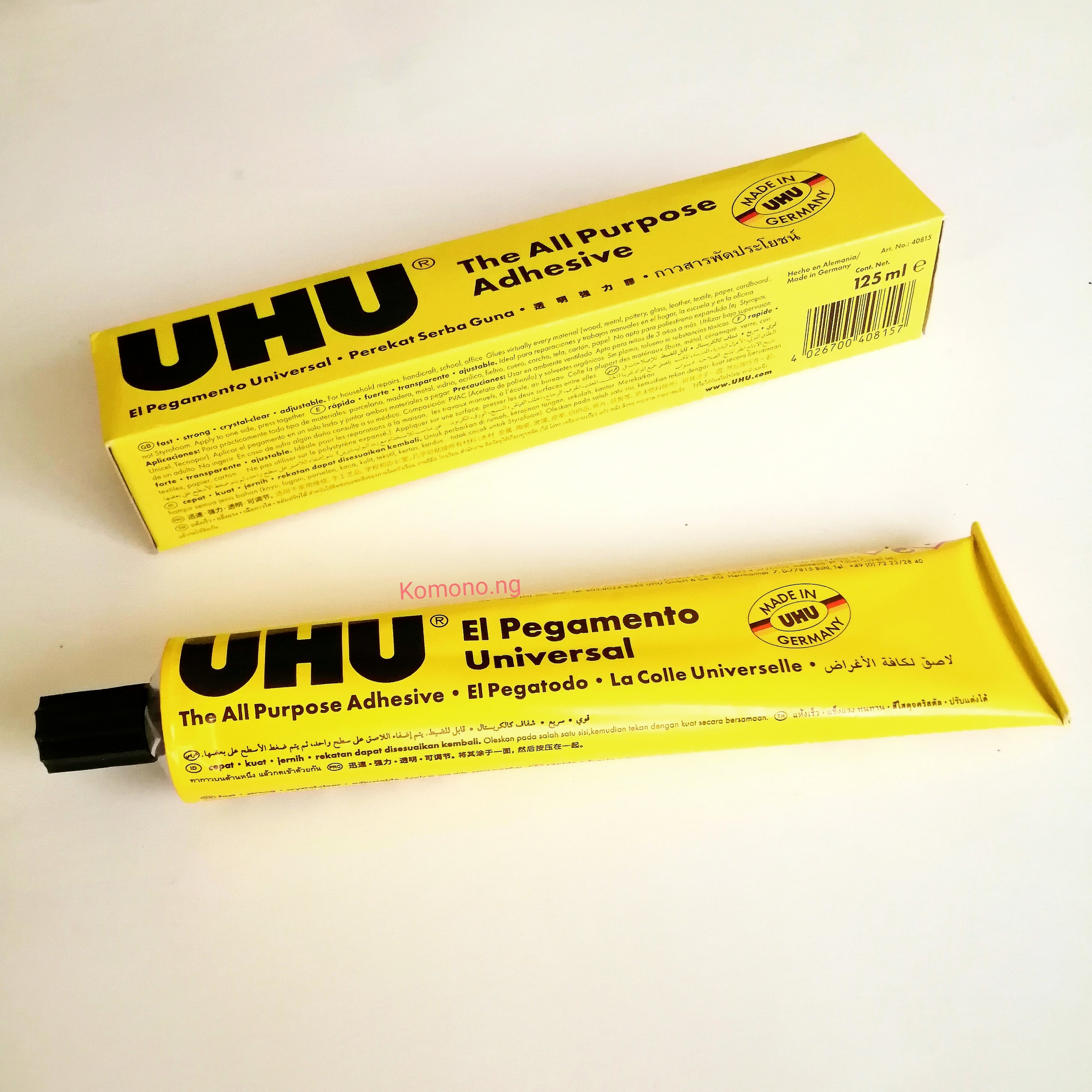 UHU Glue 125ml UHU Glue 125ml