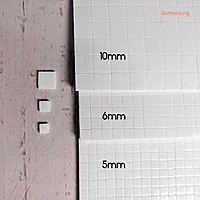 Foam Dots Adhesive Square Pieces Acid-Free Foam Dots Adhesive Square Pieces Acid-Free